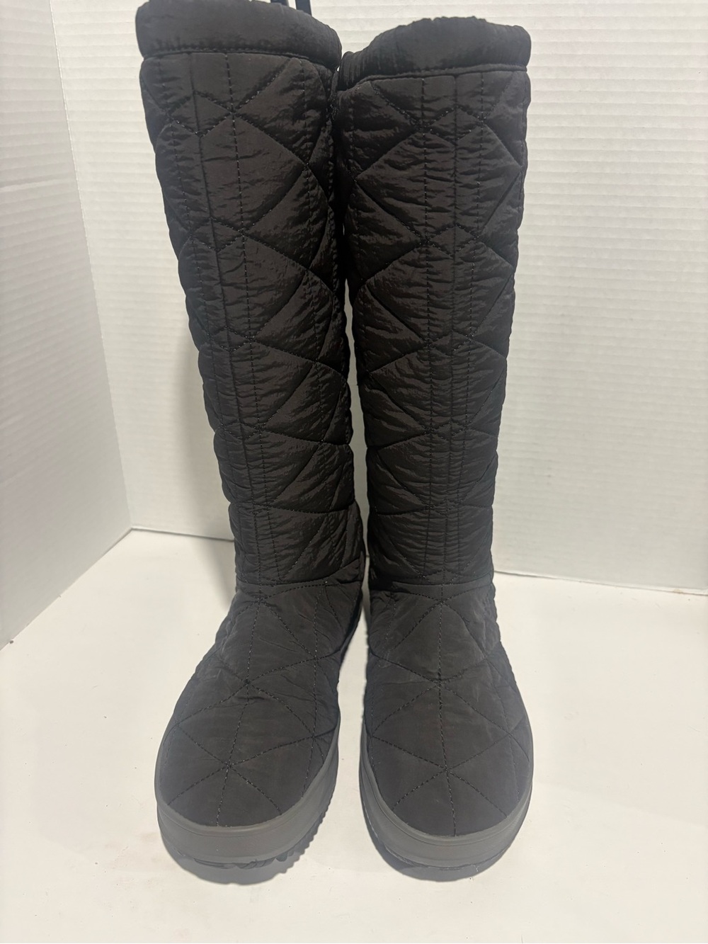 Bogs Quilted Tall Winter Boots - Black